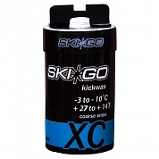 Мазь держания, твердая SKIGO XC Kickwax Blue (-30°С -10°С) 45 г.