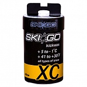 Мазь держания, твердая SKIGO XC Kickwax Yellow (-1°С +5°С) 45 г.