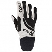 Перчатки лыжные COXA Racing Gloves (белый/черный)