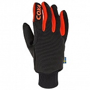 Перчатки лыжные COXA Active (черный/оранжевый)