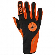 Перчатки лыжные COXA Thermo Gloves (черный/оранжевый)